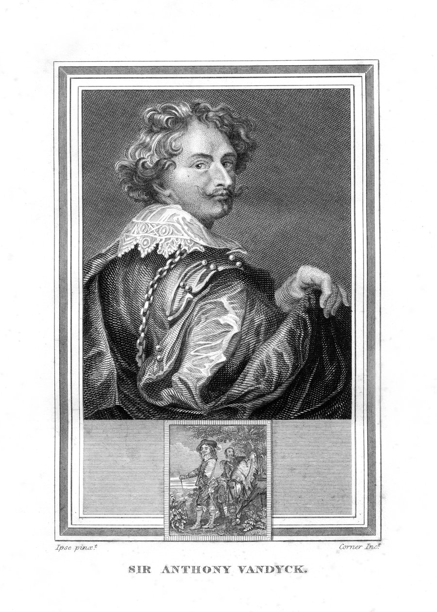 Sir Anthony Anton van Dyck, peintre flamand - John Corner