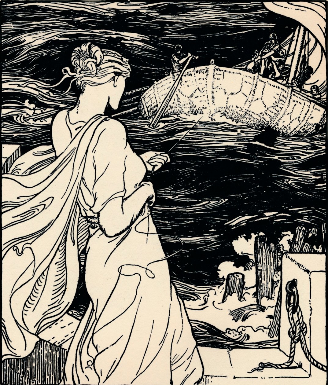 La Reine du Fil Magique - John Dickson Batten