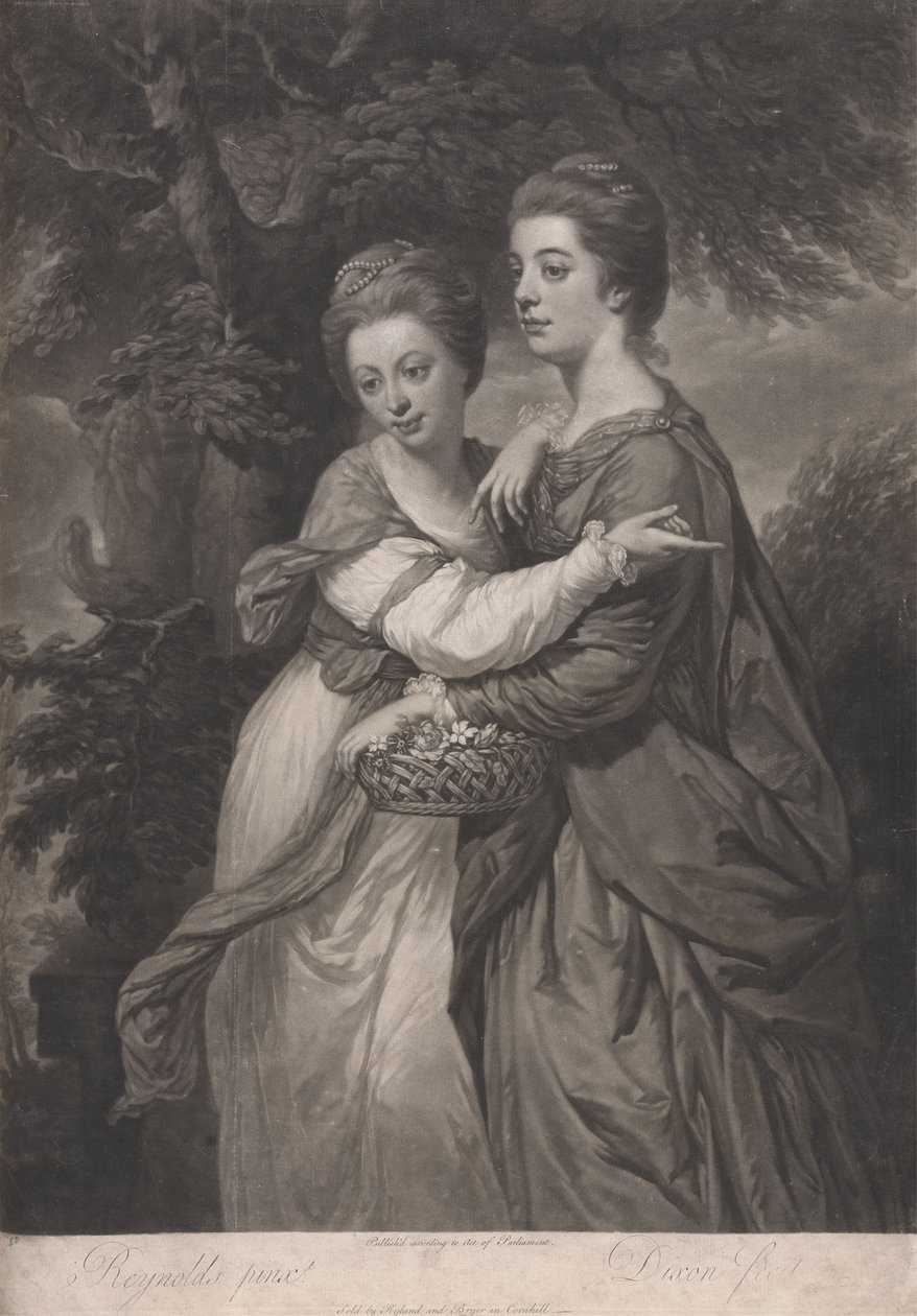 Elizabeth et Emma Crewe - John Dixon