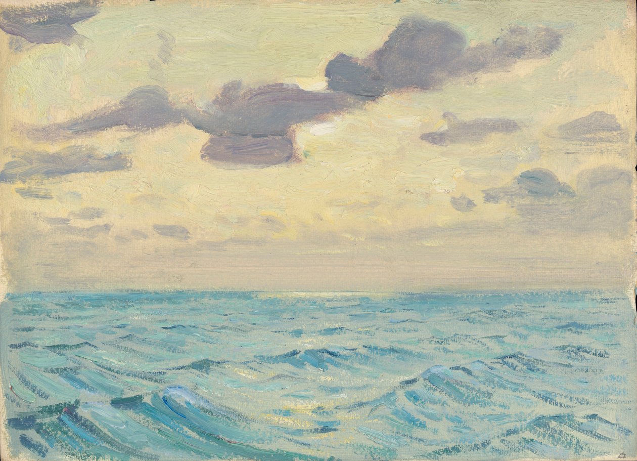 Paysage marin, fin du 19e siècle - milieu du 20e siècle - John Everett