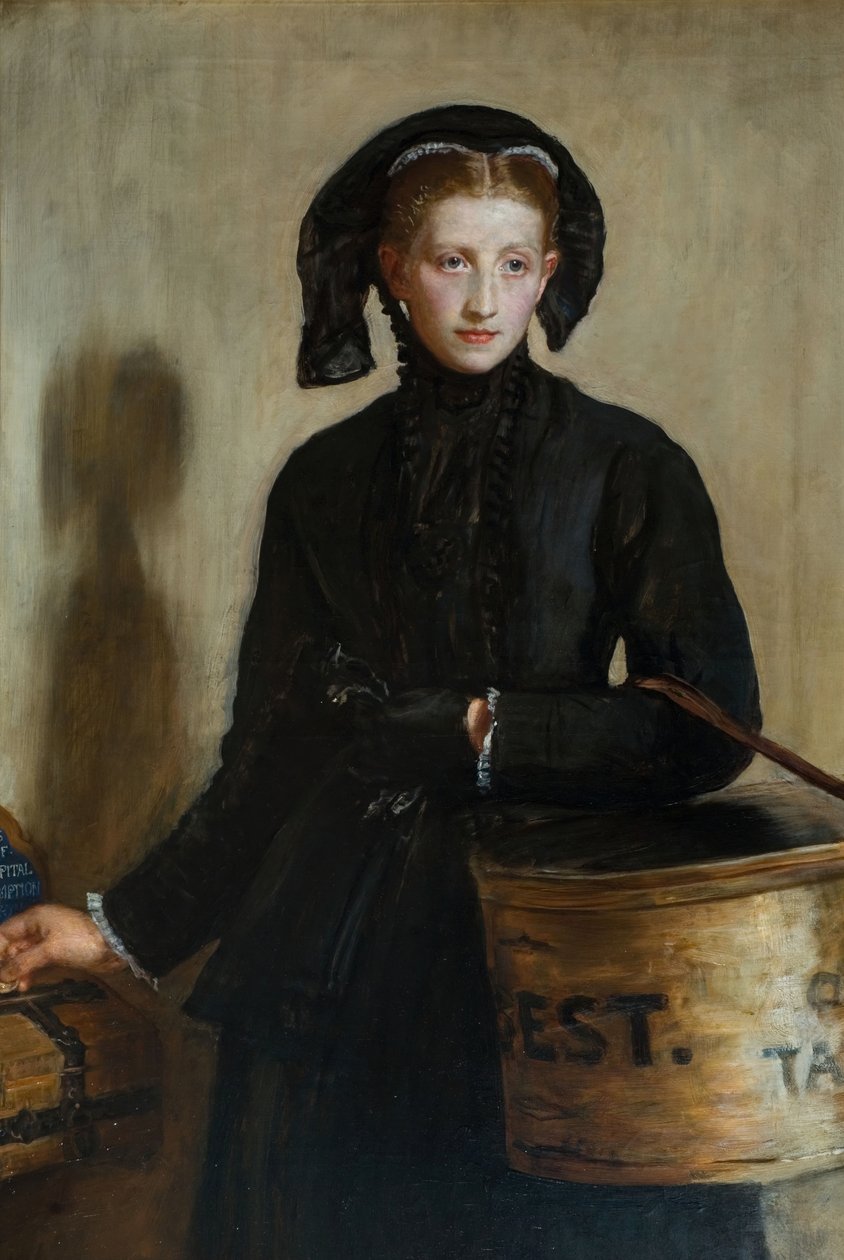 Le denier de la veuve - John Everett Millais