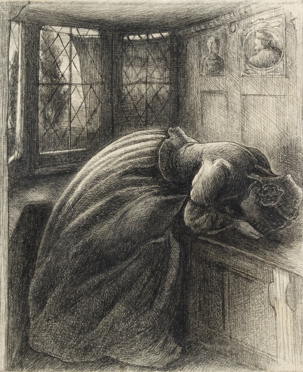 Mariana, c. 1840-1850 - John Everett Millais