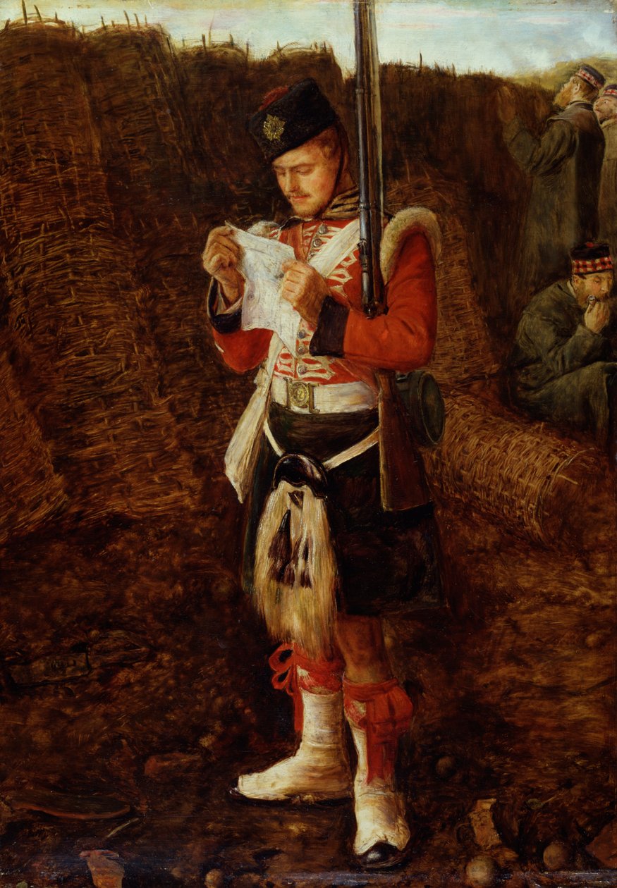 Nouvelles de chez soi - John Everett Millais