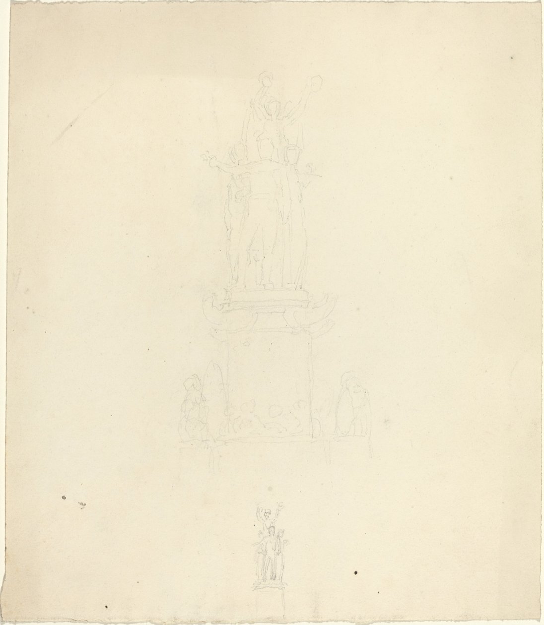 Conception pour monument ou travail du métal - John Flaxman