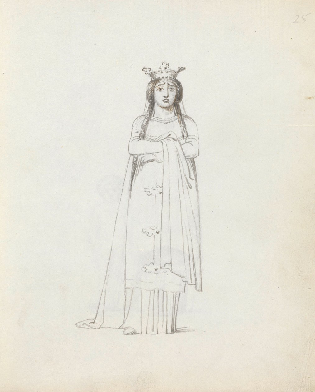 Mme Siddons en Constance, 1783 - John Flaxman