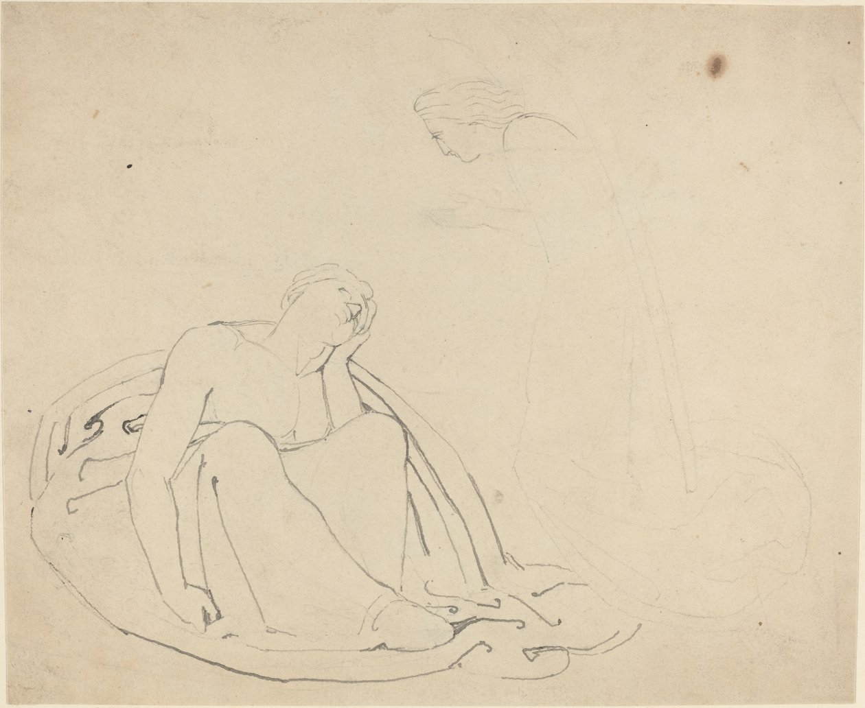 Étude pour un monument - John Flaxman