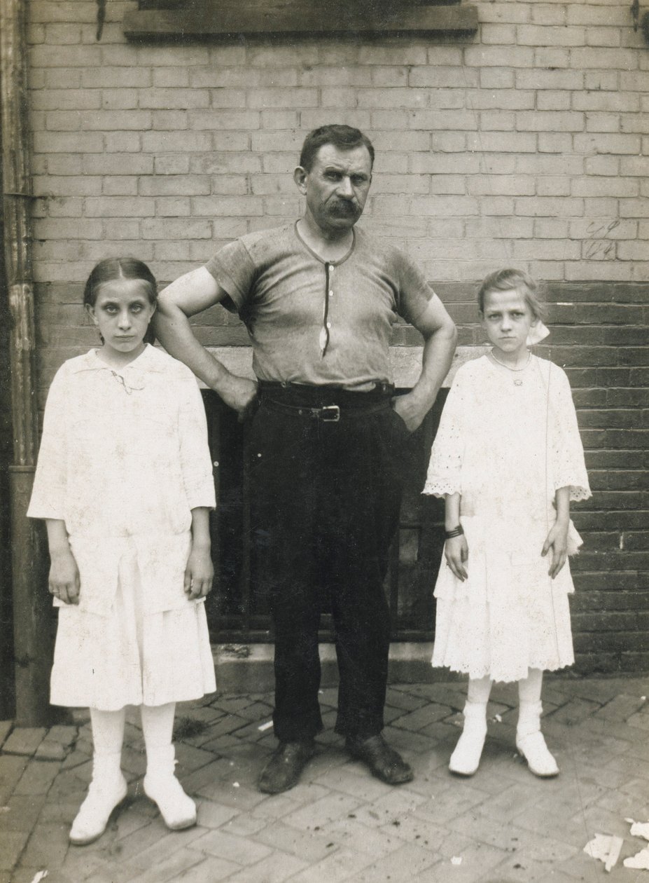 Un ouvrier et ses filles, Kensington, Philadelphie - John Frank Keith