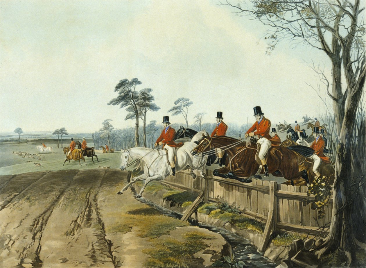 Full Cry, gravé par Huffman et Mackrill - John Frederick Herring Snr