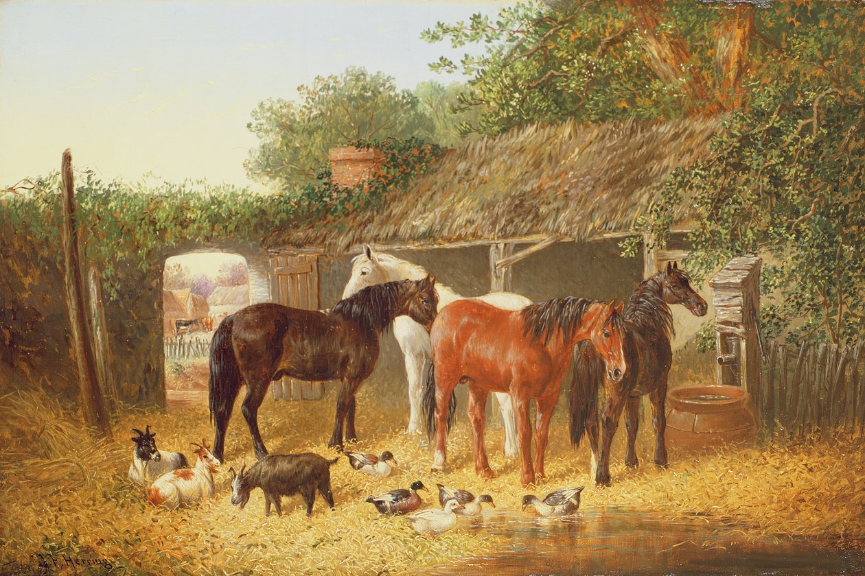 Compagnons de la ferme - John Frederick Herring Junior