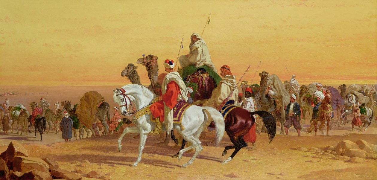 Une caravane arabe - John Frederick Herring Senior