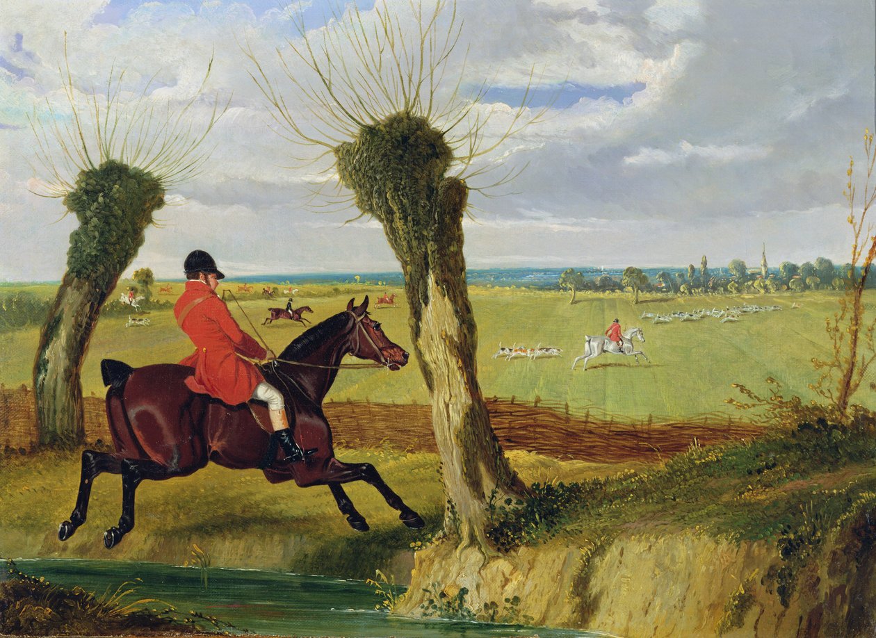 La chasse au Suffolk - Plein cri - John Frederick Herring Senior