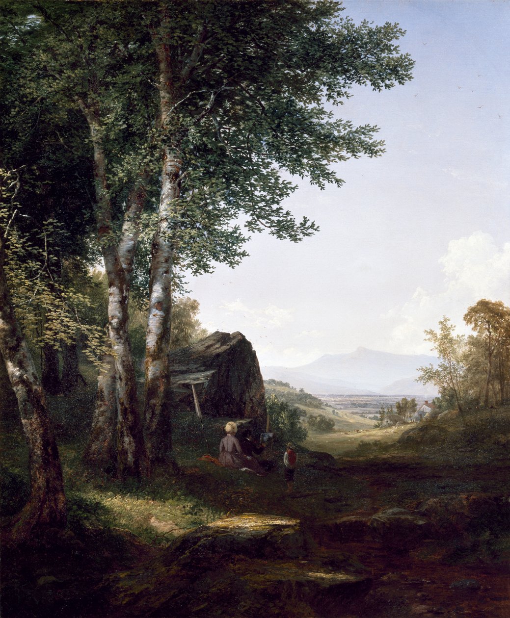Vue de la Montagne Mansfield, 1849 - John Frederick Kensett