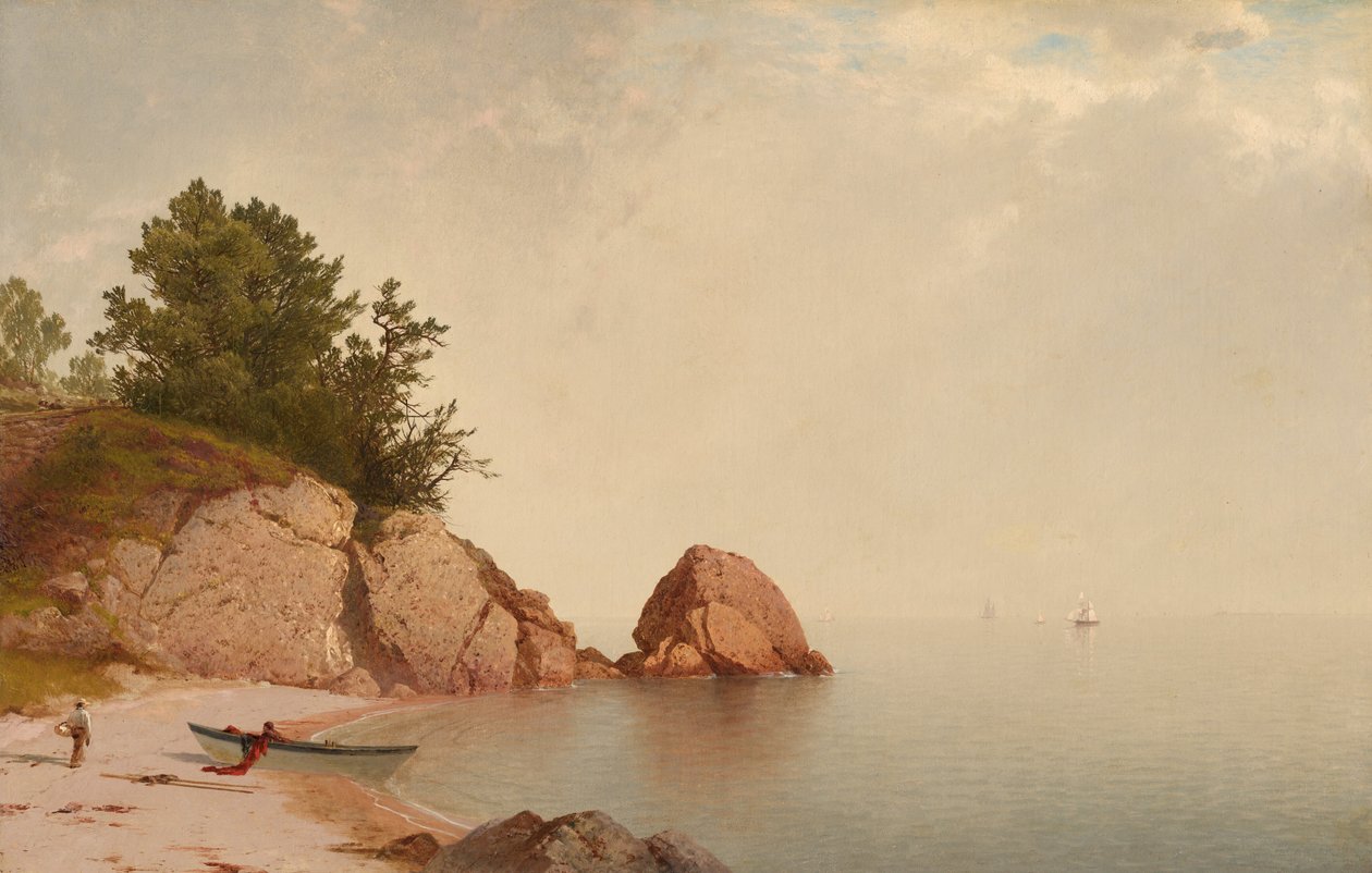 Plage à Beverly - John Frederick Kensett
