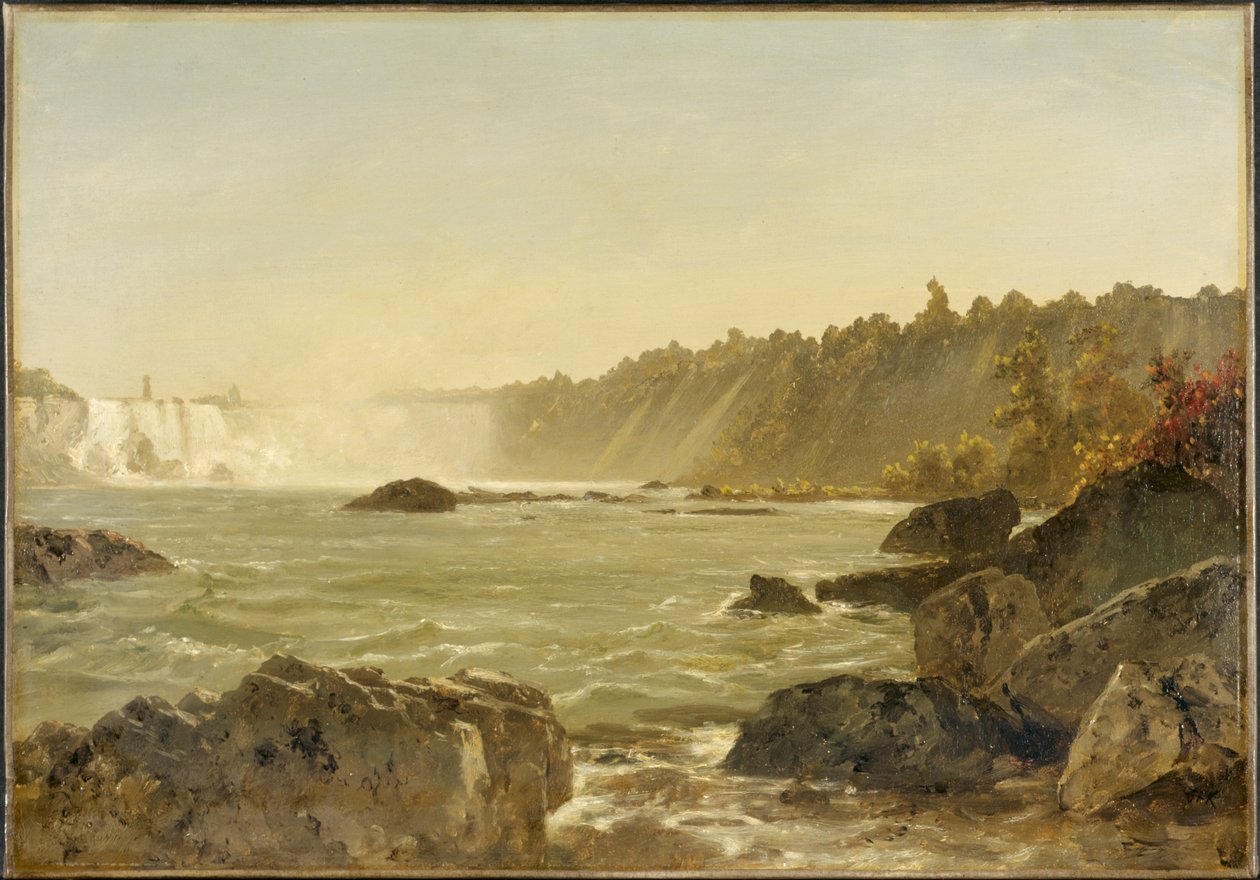 Vue des chutes du Niagara, vers 1851-52 - John Frederick Kensett