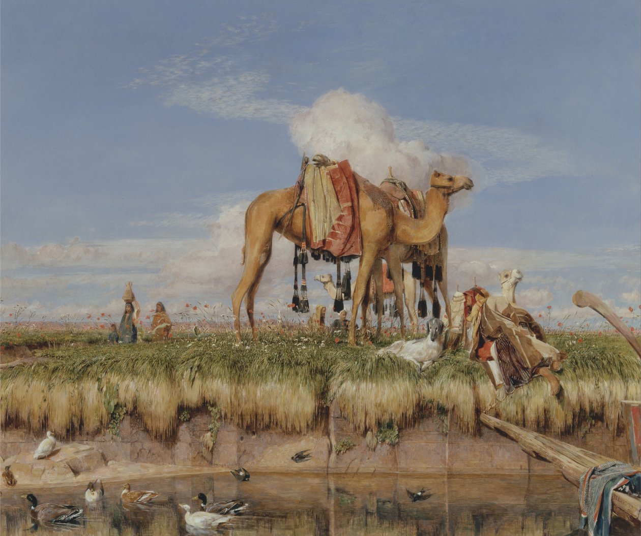 Sur les rives du Nil, Haute Égypte - John Frederick Lewis