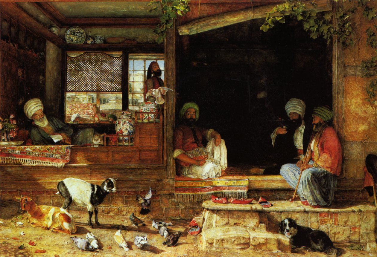 The Kibab Shop, Scutari, Asie mineure - John Frederick Lewis
