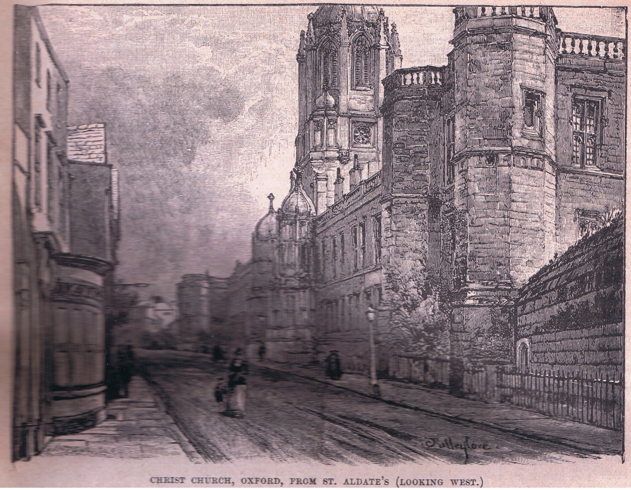 Christchurch, Oxford, depuis St Aldate
