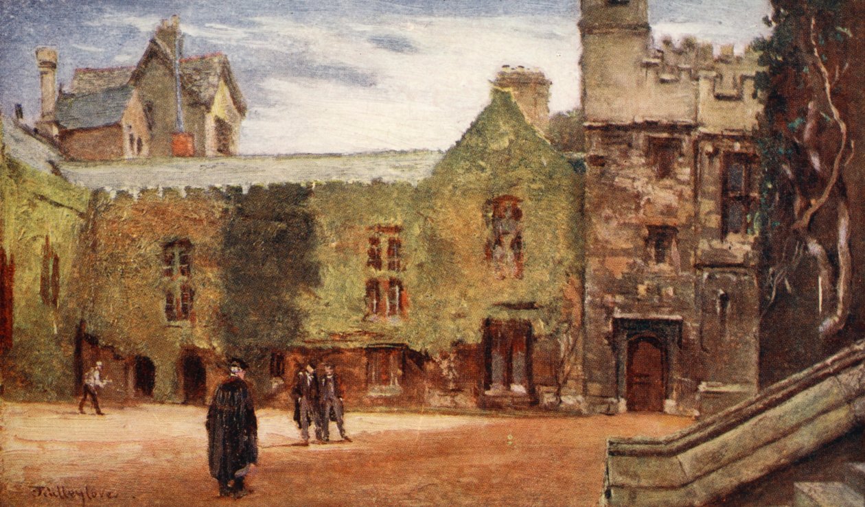 Merton College et St. Alban Hall, 1903 - John Fulleylove