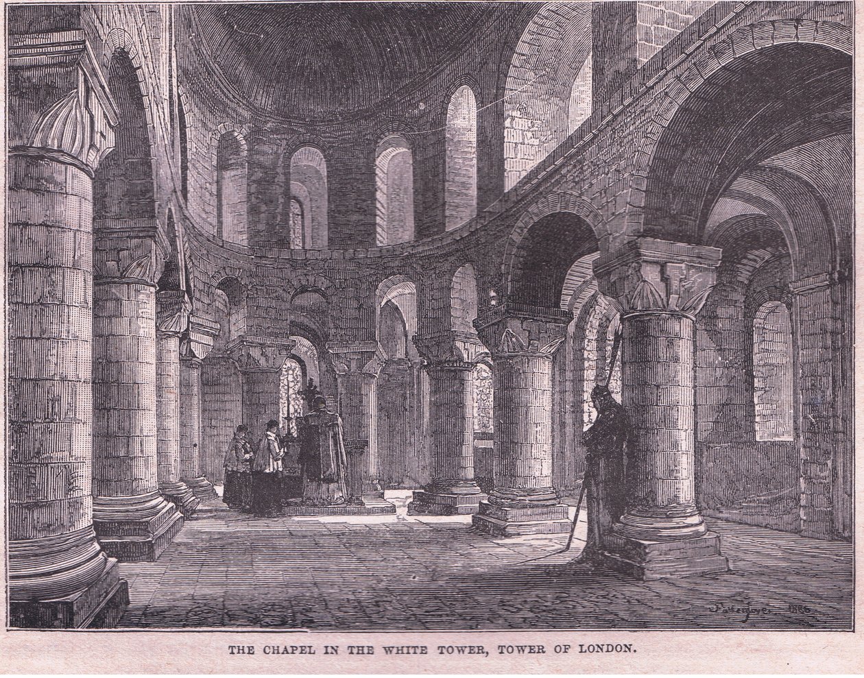 La Chapelle dans la Tour Blanche, Tour de Londres - John Fulleylove