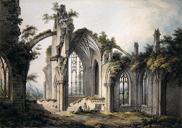 Abbaye de Melrose - John Glover
