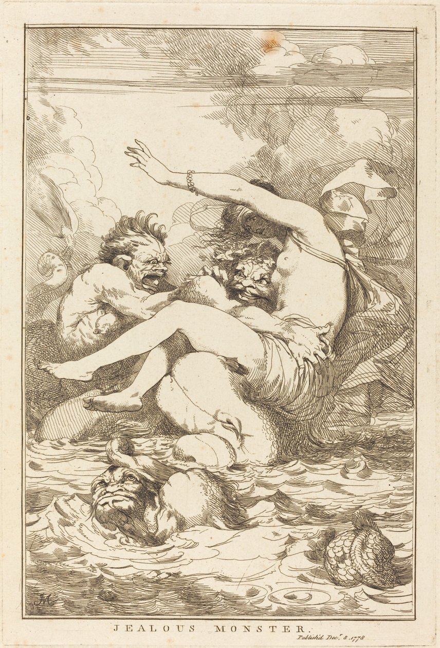 Monstre jaloux - John Hamilton Mortimer