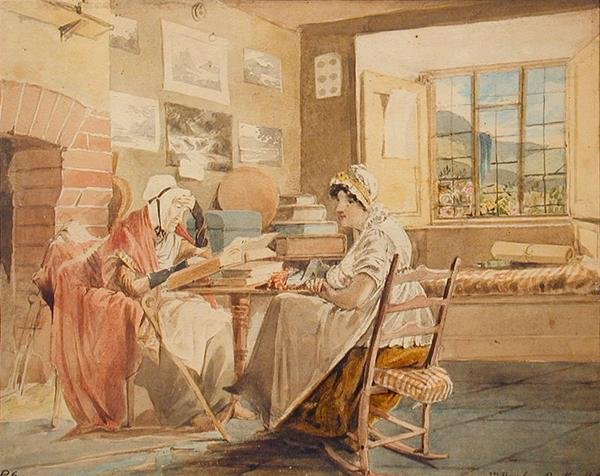 Intérieur, Brathay Hall - John Harden