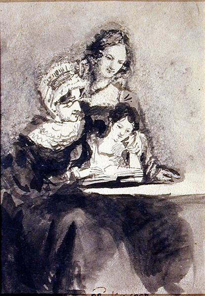La leçon de lecture - John Harden