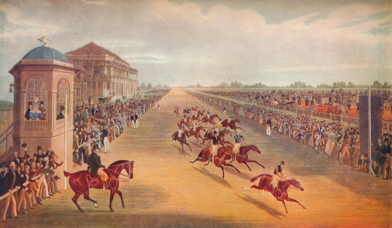 Course pour les Great St. Leger Stakes, 1836-1837 - John Harris
