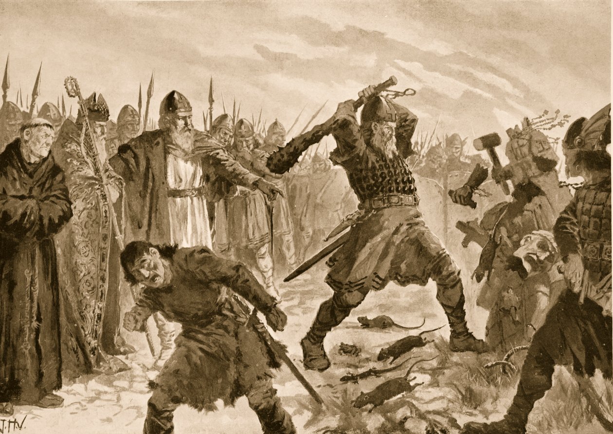 Le Roi Olaf le Saint Brisant l