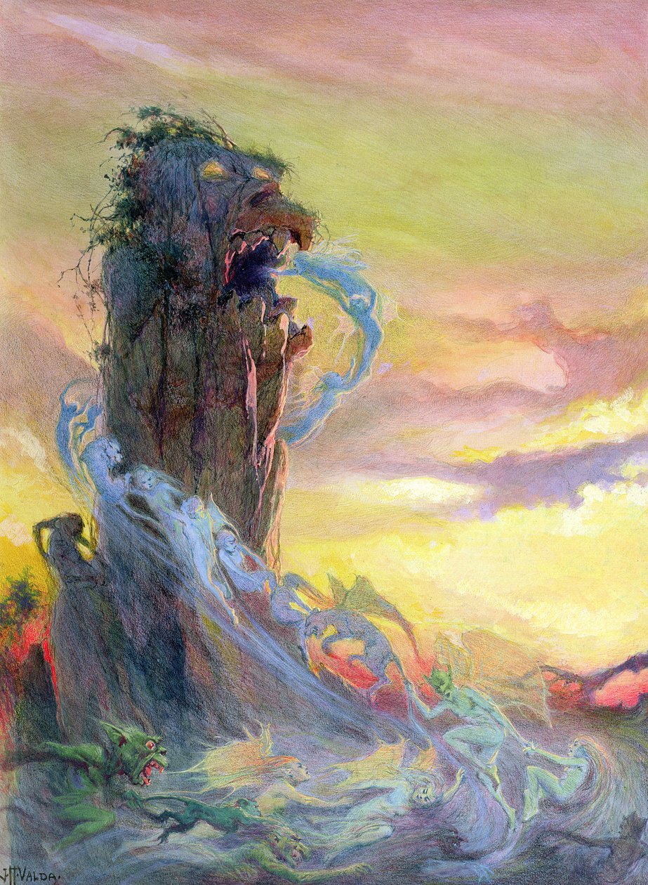Alors toutes les bonnes et mauvaises pensées sont allées se coucher - John Harris Valda