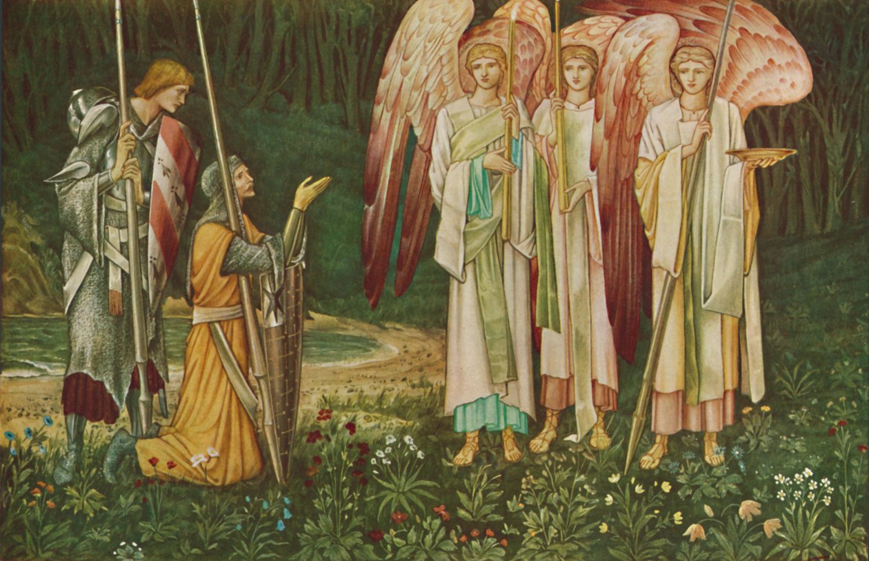 La Vision du Saint Graal, 1891 - John Henry Dearle
