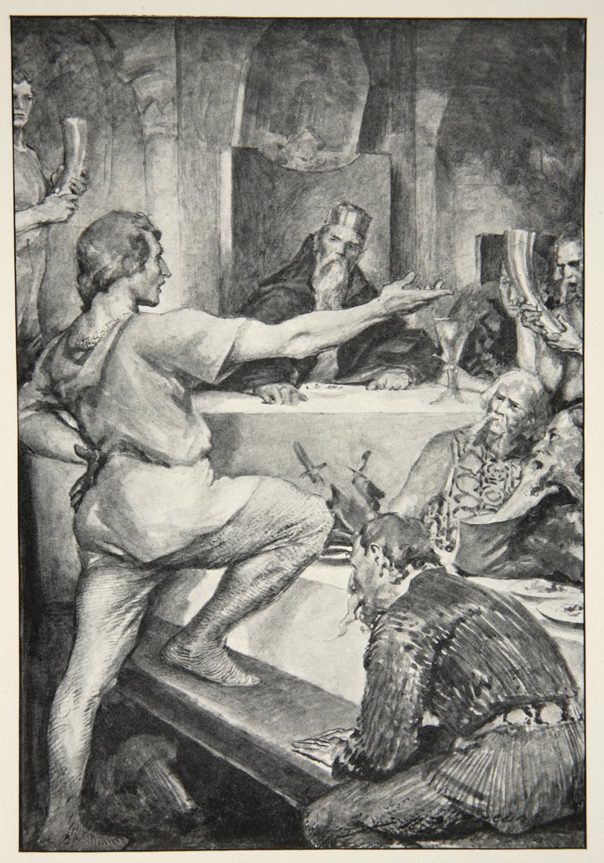Beowulf répond avec hauteur à Hunferth, de 