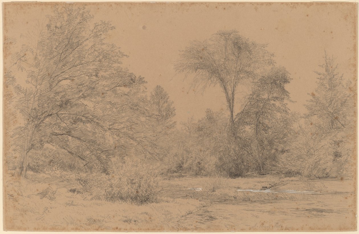 Paysage, début du printemps - John Henry Hill
