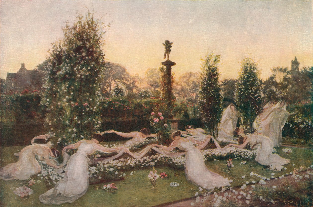 Le jardin des cupidons - John Henry Lorimer