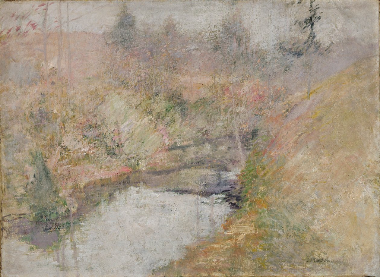 Piscine Hemlock - John Henry Twachtman