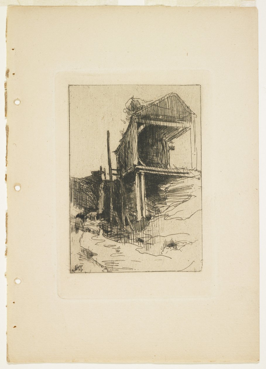Le moulin abandonné, 1888-1889 - John Henry Twachtman
