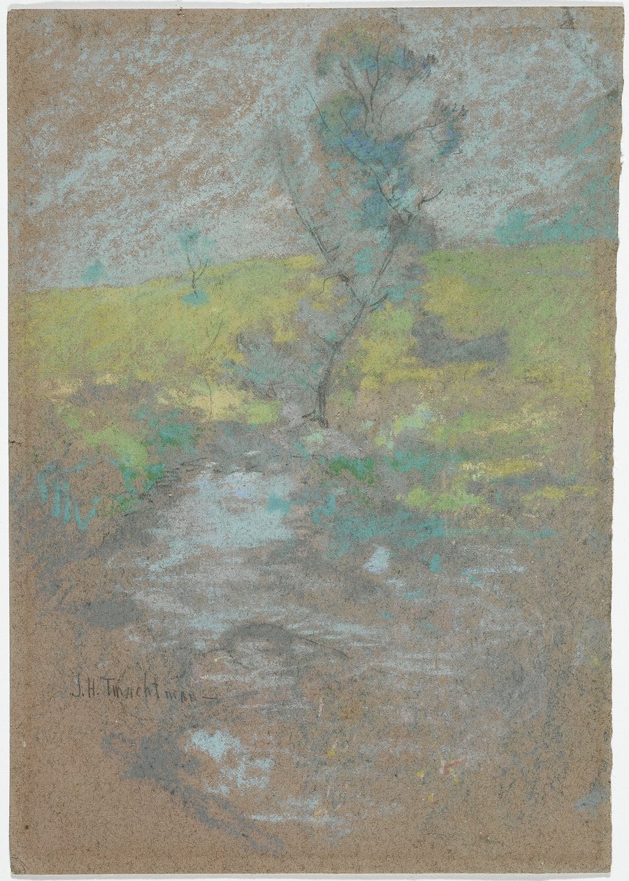Le Ruisseau - John Henry Twachtman