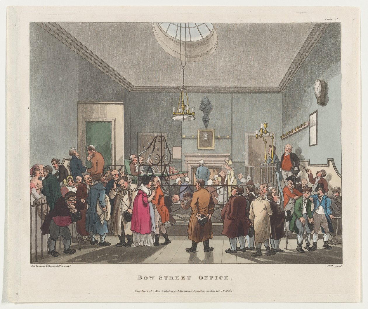 Bureau de Bow Street, 1er mars 1808 - John Hill