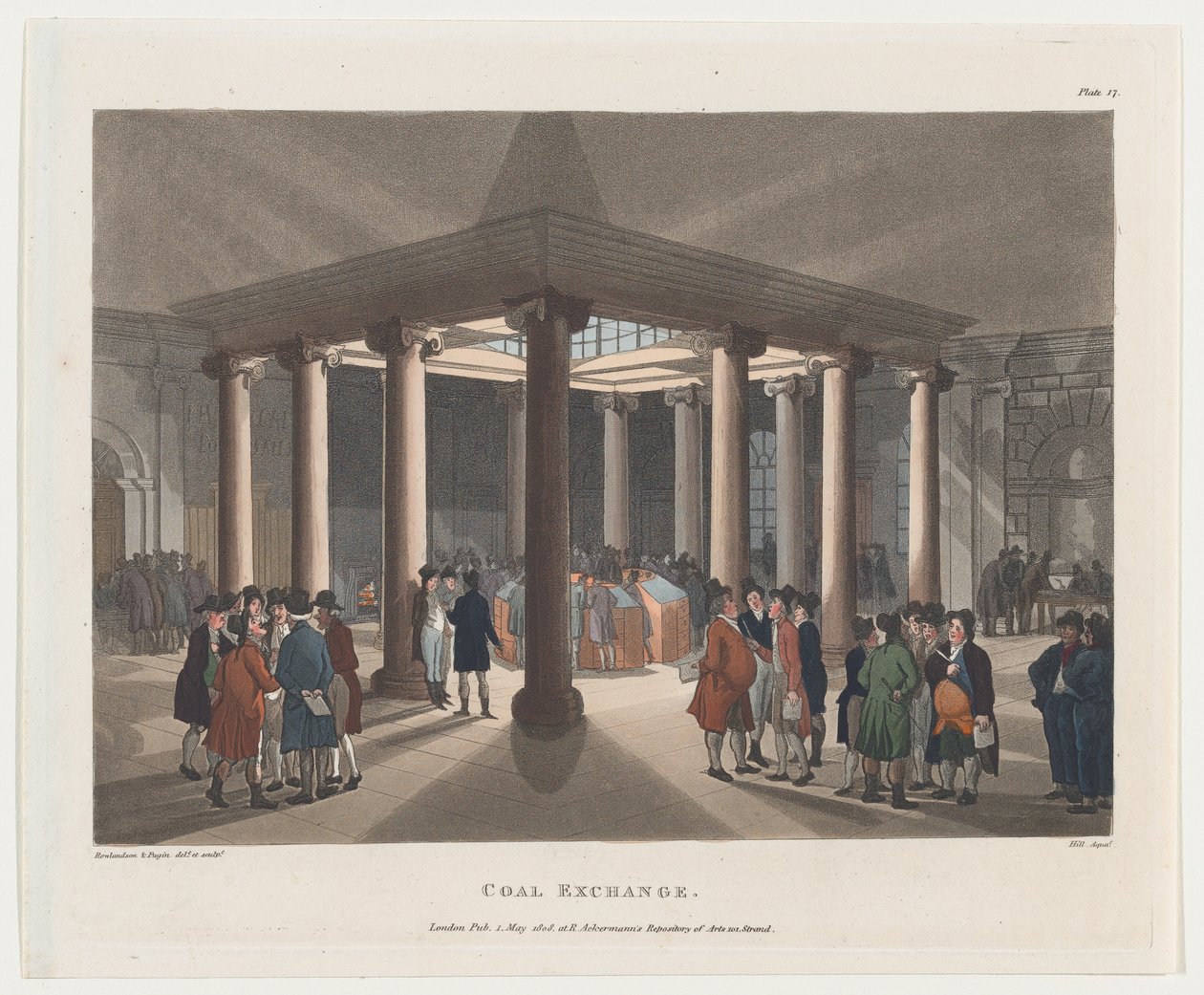 Bourse du charbon, 1er mai 1808 - John Hill