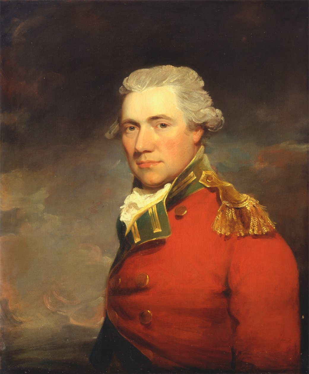 Officier britannique inconnu, probablement du 11e régiment d