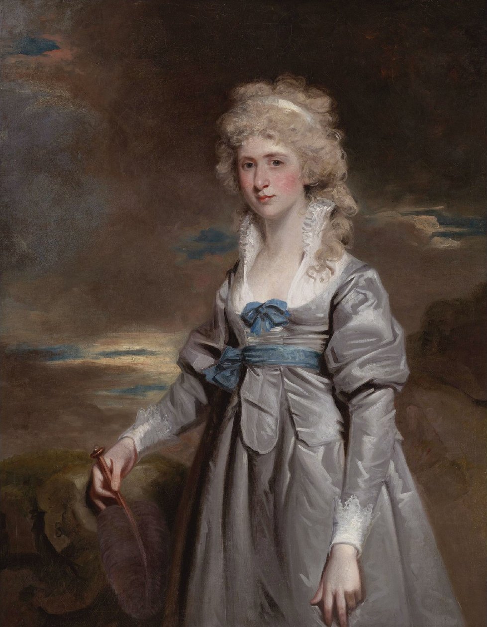 Charlotte Walsingham, Lady Fitzgerald par John Hoppner - John Hoppner