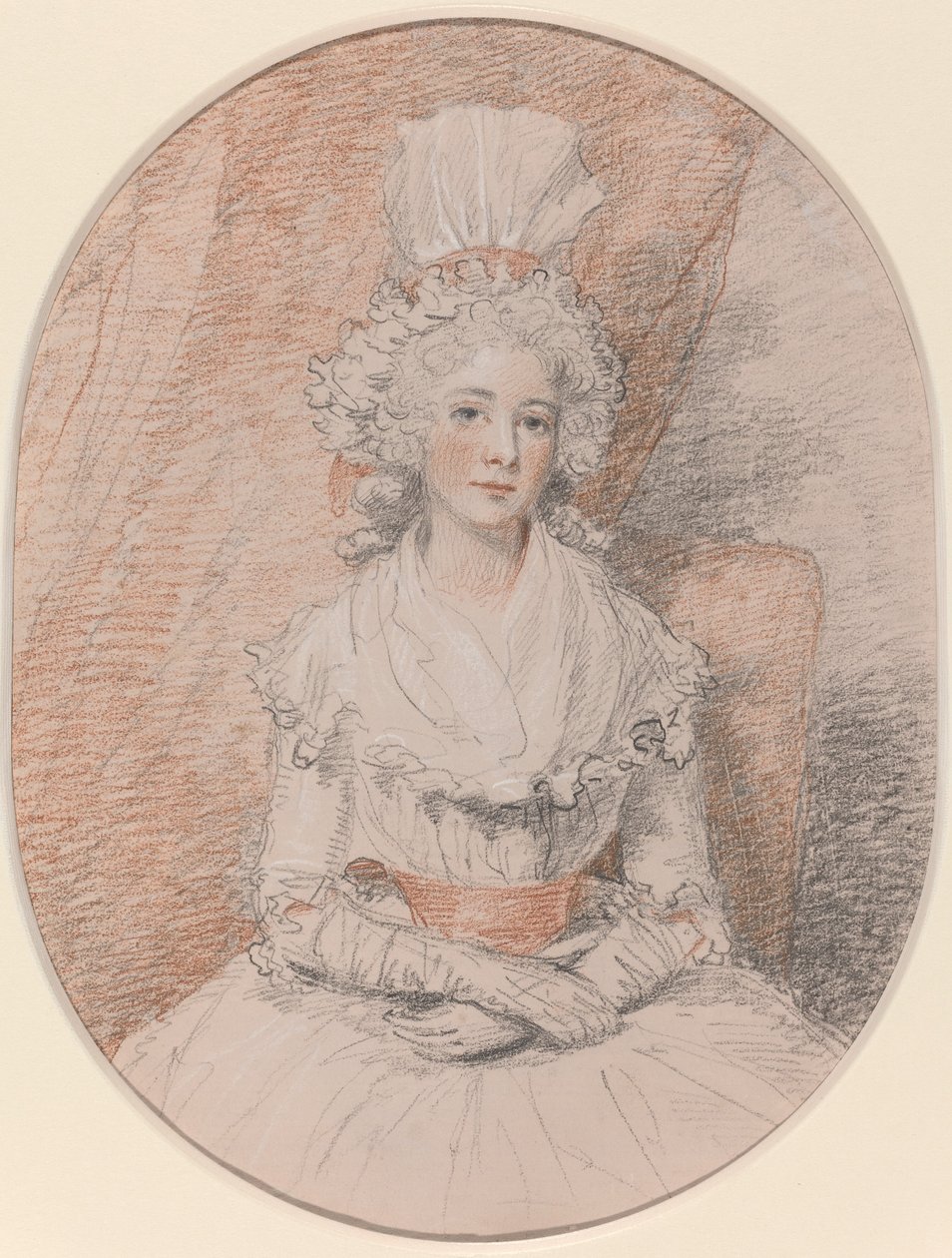 Mademoiselle Frances Beresford - John Hoppner