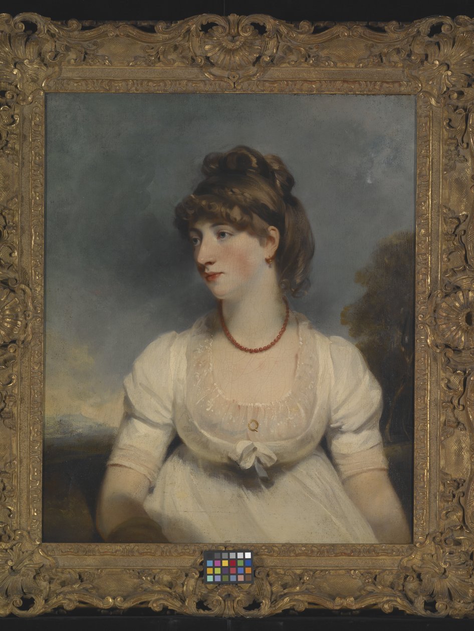 Portrait de Mlle Fisher - John Hoppner