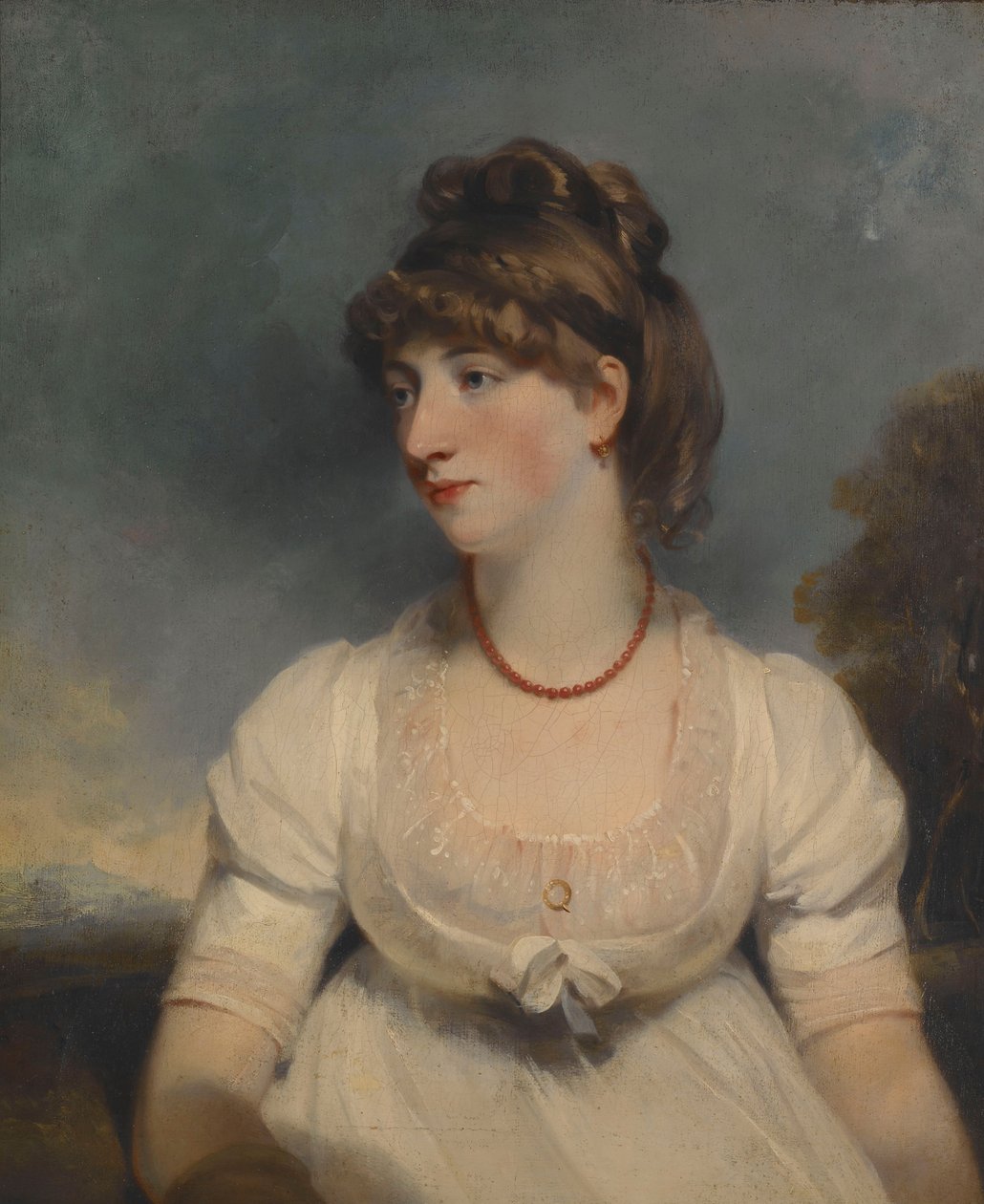 Portrait de Mlle Fisher - John Hoppner