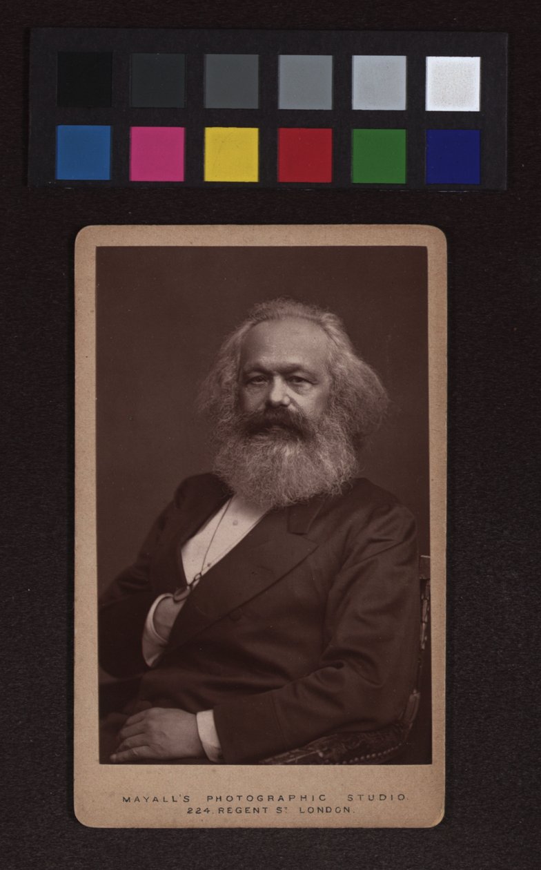 Karl Marx (1818-1883), philosophe, économiste, penseur politique - John Jabez Edwin Mayall