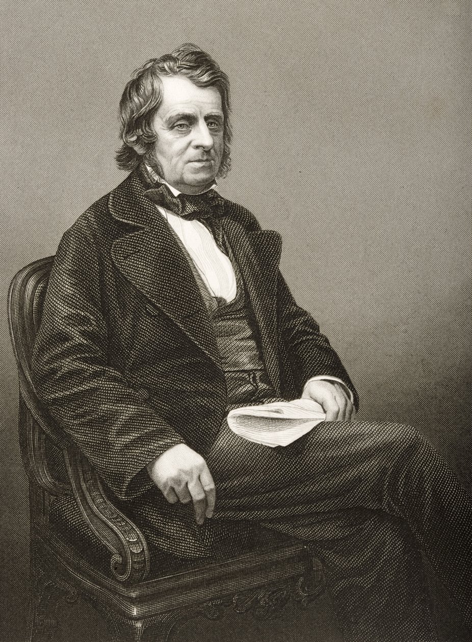 John Arthur Roebuck (1801-79) gravé par D.J. Pound d