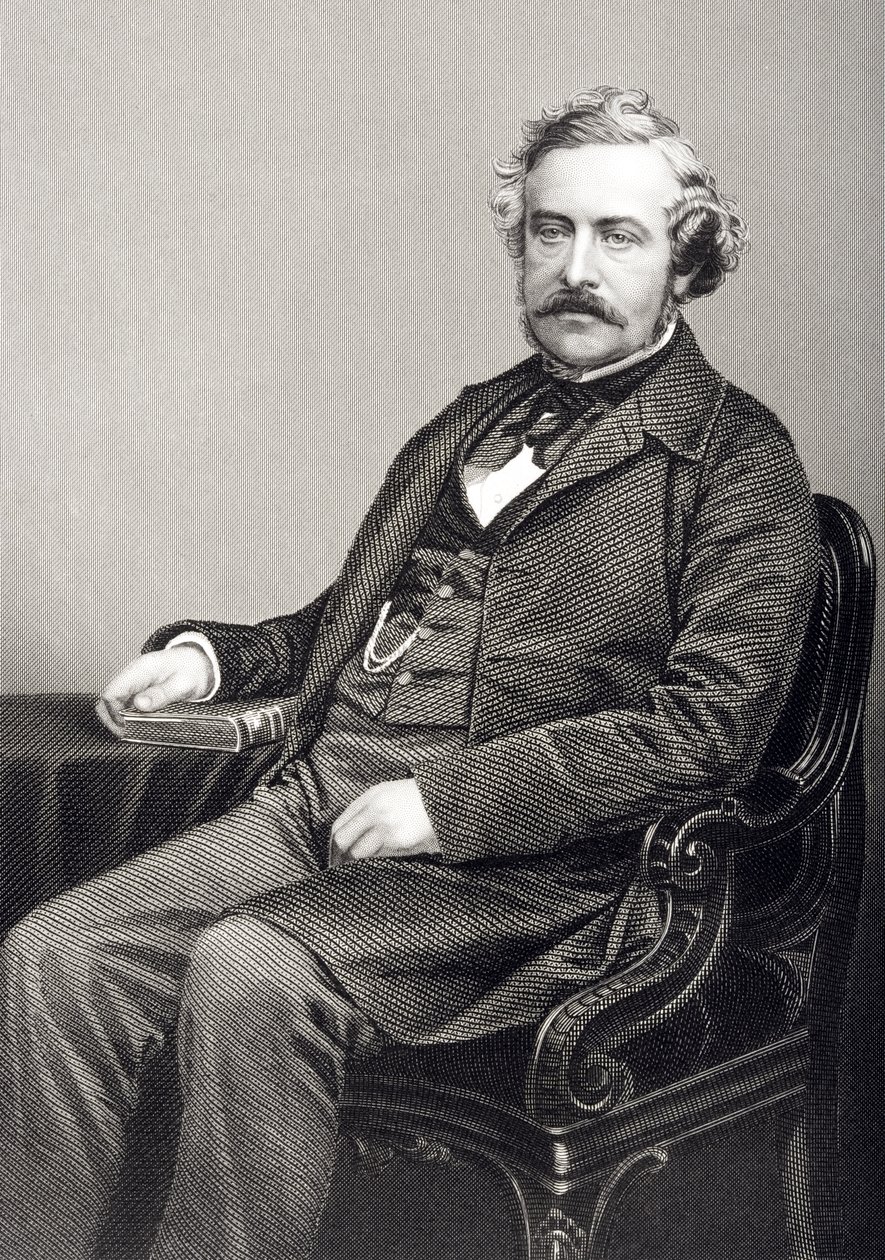 Martin Farquhar Tupper (1810-89) gravé par D.J. Pound d