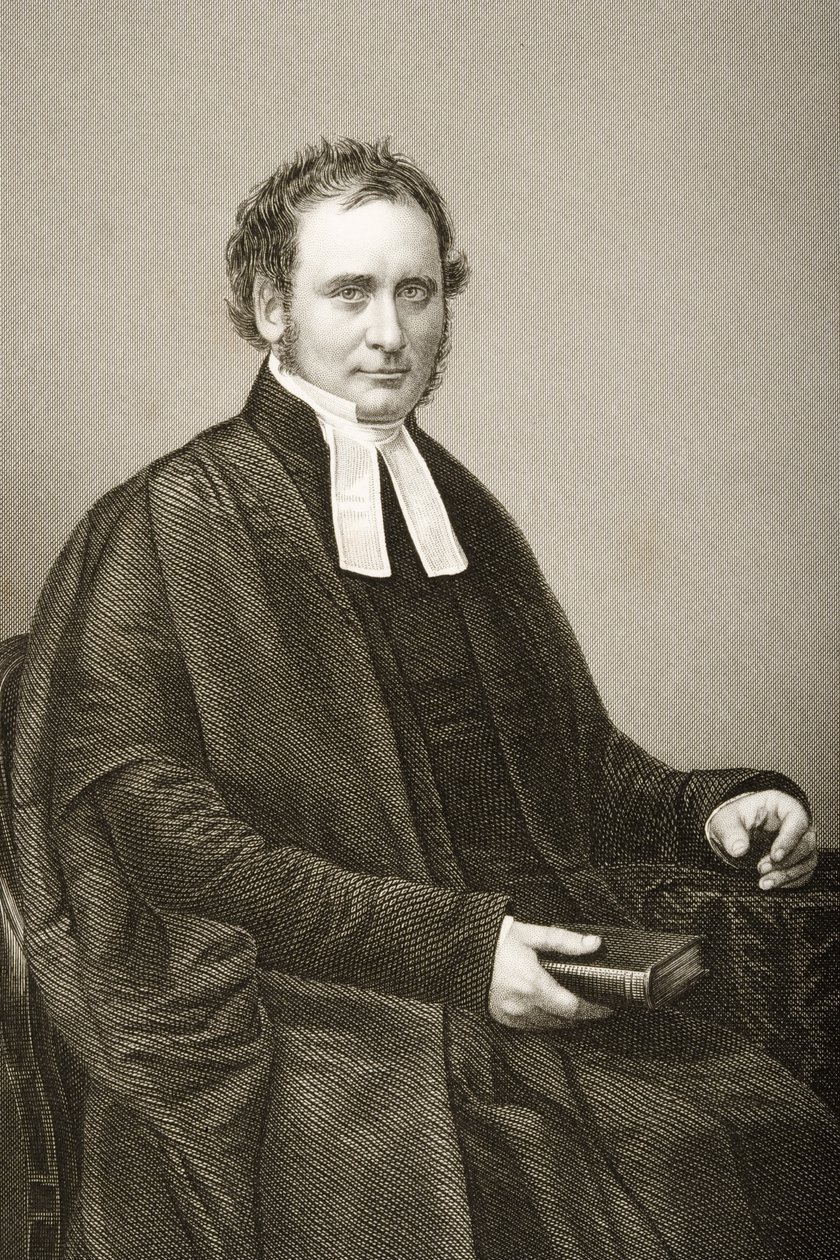 Robert Bickersteth (1816-84) gravé par D.J. Pound d