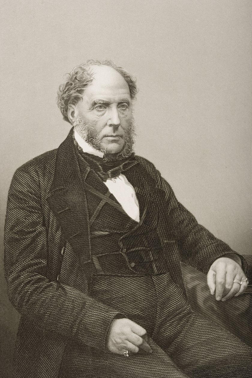 Sir Archibald Alison (1792-1867) gravé par D.J. Pound d