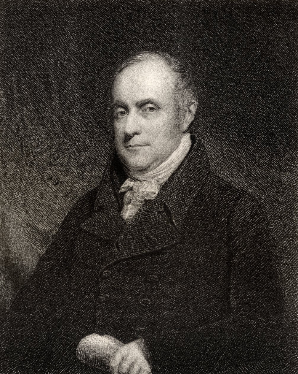 Sir Benjamin Hobhouse, 1er baronnet, gravé par John Cochran, de 